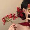 Fairy Thai Hairpin U-shaped Bride Side Clip Headdress Starry Sky Flower Hiar Stick  Female