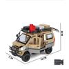 Wuling Offroad-Version LKW-Modell im Maßstab 1:24 aus Metallguss, modifiziertes Geländefahrzeug mit Sound und Licht, Geschenk für Kinder