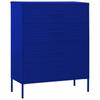 Sideboard Marineblau 80 x 35 x 101,5 cm Stahl