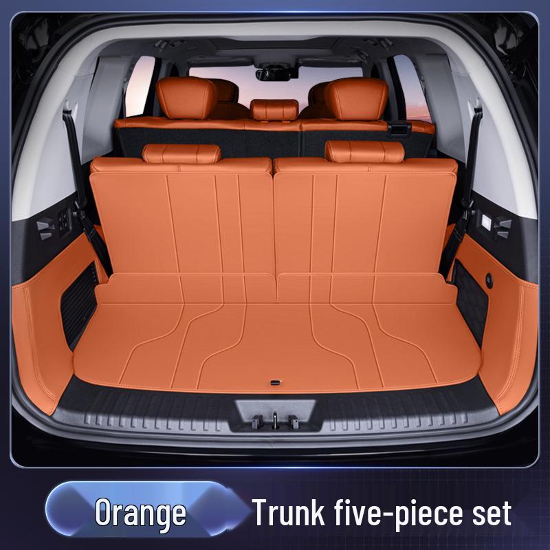 Exeed Lanyue 2026 Trunk Mat: Full Coverage Car Interior Decor for Six/Seven-Seater Models
