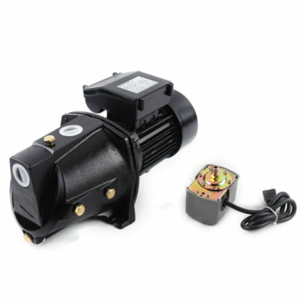750W 1HP Powerful Well Jet Pump High Speed With Pressure Switch Garden Farm Irrigation Water Pump Corrosion-resistant
