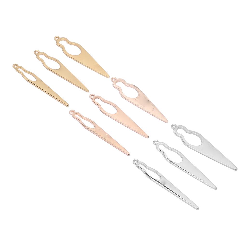 9pcs Dreadlocks Interlocking Tool Alloy Dreadlocks Sisterlocks Tightening Accessories Styling Tool
