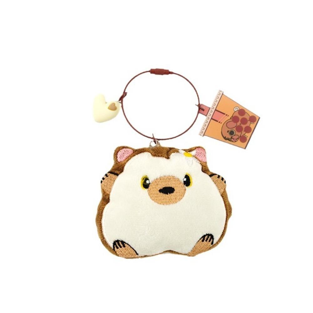

Cute Toy Plush Capybara Keychain Cartoon Capybara Fluffty Animal Doll Backpack Pendant Kids