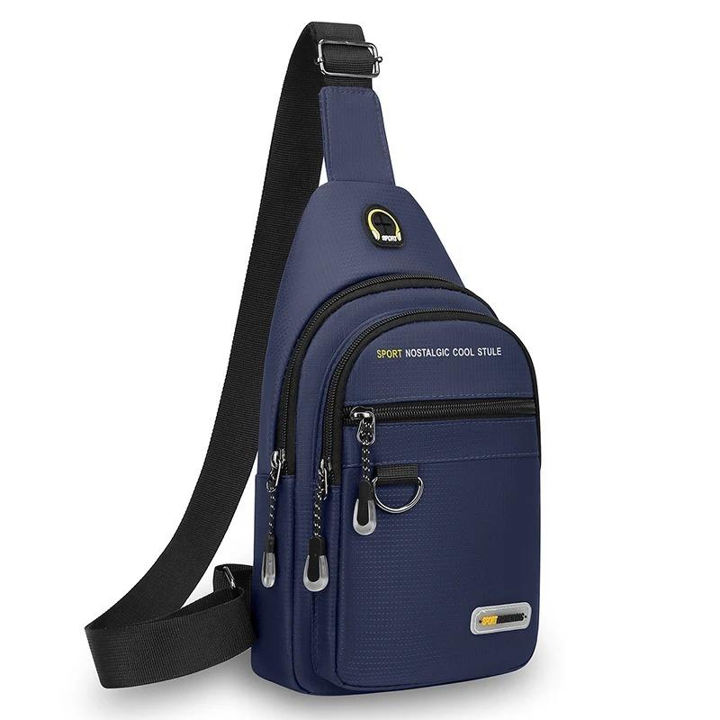 Casual Men's Shoulder Bag,made of Durable Oxford Fabric,suitable for Outdoor Sports Chest Bags,commuting To Work,daily Outings