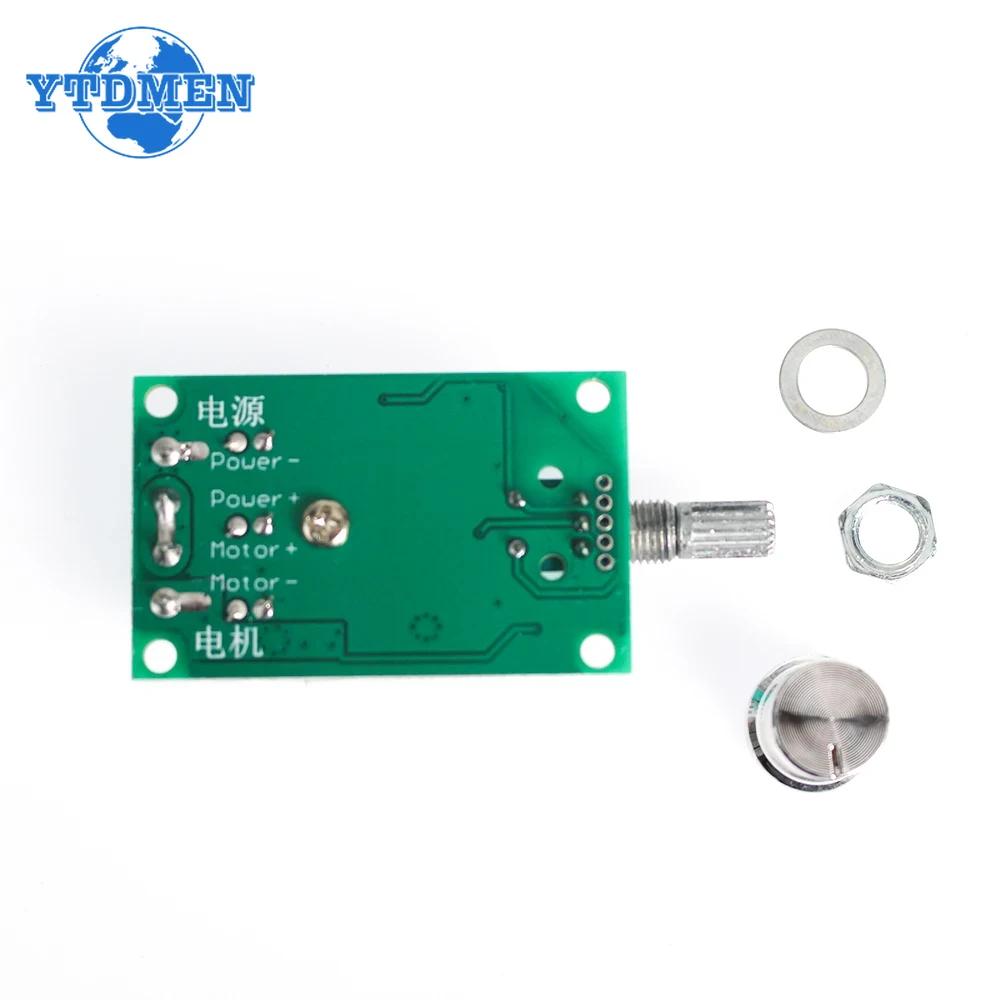 10A PWM Gleichstrommotor Drehzahlregler 12V 24V Einstellbarer Geschwindigkeitsregler Dimmer Schalter für Lüftermotor LED-Licht 12V-30V