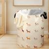 Dachshund Dogs Pattern Print Foldable Large Capacity Storage Bucket, Children's Toy and Clothing Storage, Home Bathroom