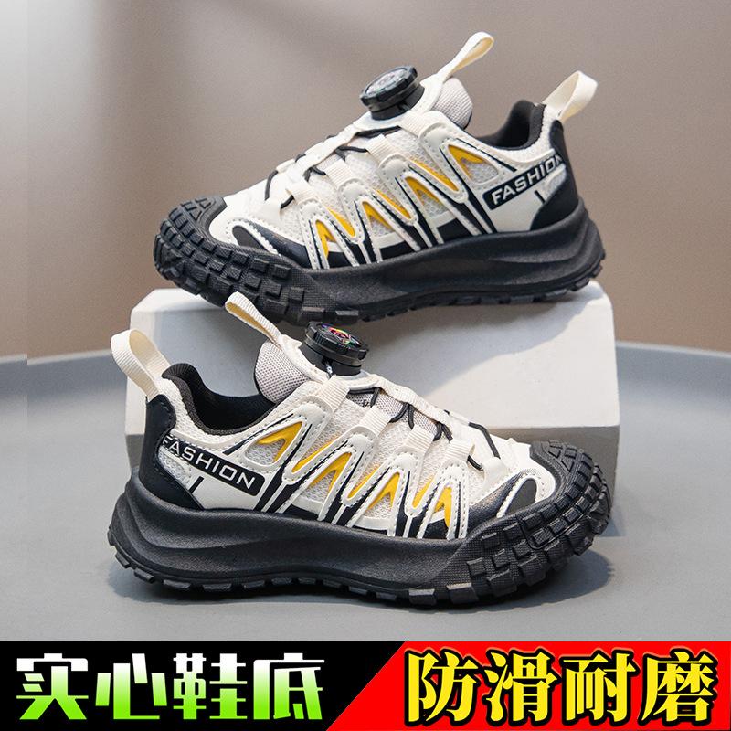 Casual shoes spring and autumn new Internet celebrities trend classmates soft sole non-slip boys running shoes