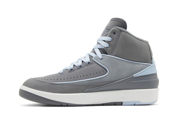 Women's Sneakers Jordan 2 Retro Cool Grey (Women's) Cool Grey/Ice Blue/White