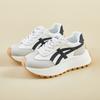 ins Korean version of the new dad shoes for women 2025 spring fashion student sports running casual shoes platform heightened tide