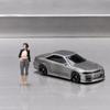 Miniature Figurine of a Woman Realistic Small for Dioramas