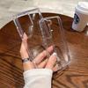 Suitable for Samsung S23Ultra Transparent Simple Mobile Phone Case S23plus Full In Anti Fall Acrylic Space Shell