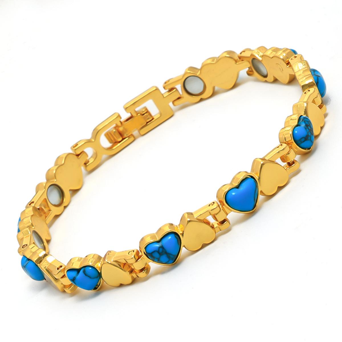 Браслет в форме сердца для женщин Магнитный браслет Ювелирные изделия Подарки