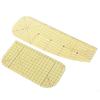 1/2Pcs DIY Quilting Ruler Measuring Tool Fabric Ruler Sewing Supplies Sewing Ruler  Quilting Work
