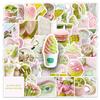 51 Pink Green Ins Wind Graffiti Stickers Small Fresh Ins Wind Guka Decorative Mobile Phone Case Water Cup Stickers