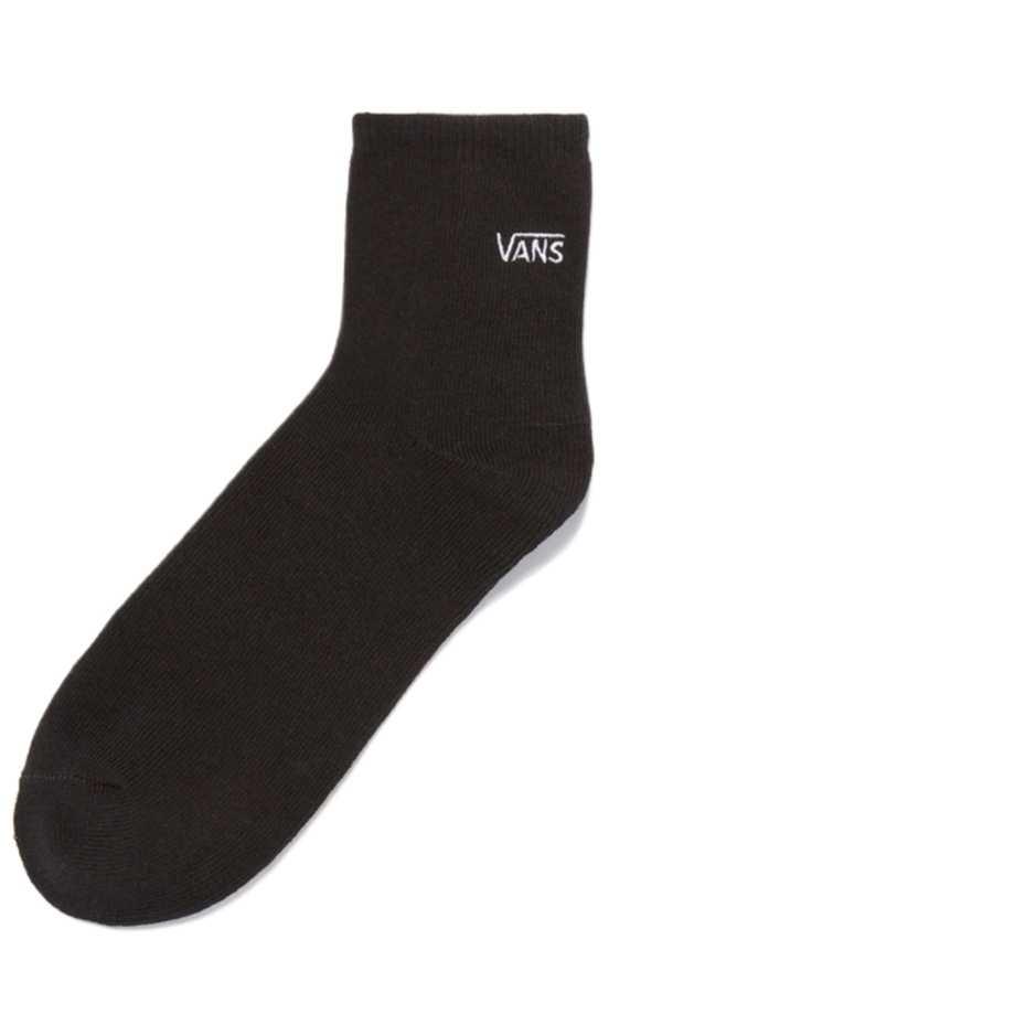 Vans SS25 Crew Socks Unisex 1 Pack Black VN000HKMBLK 27.5-31CM