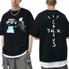 Cactus Jack Tshirt Awesome Streetwear Oversized T Shirts Men Women Fashion Loose T-shirt Mens Hip Hop Trend Tee Short Sleeve
