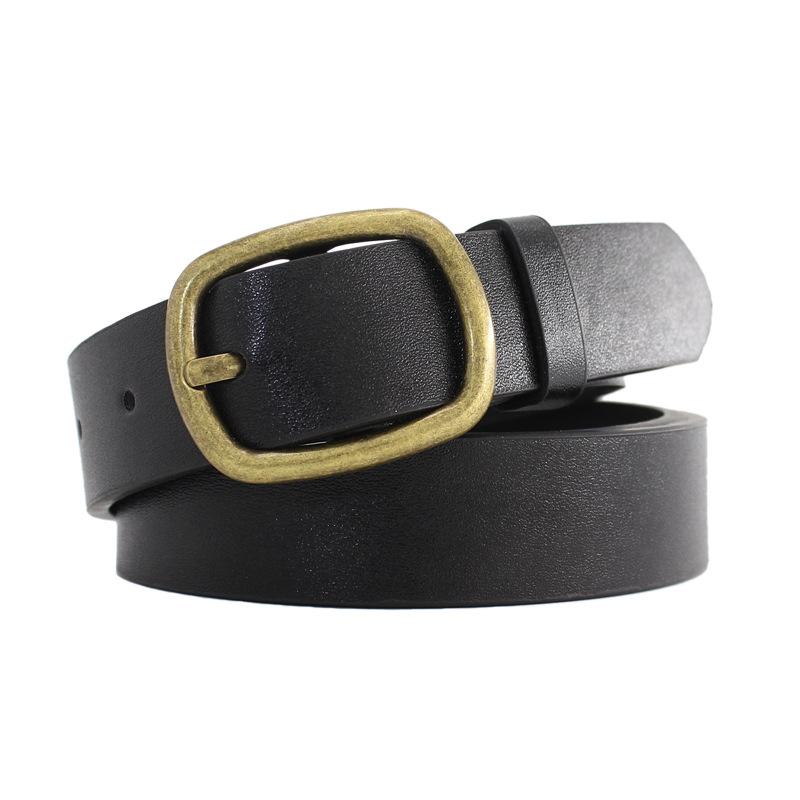 Lesbian Vintage Gold Sun Buckle Wide Belt Jeans Belt