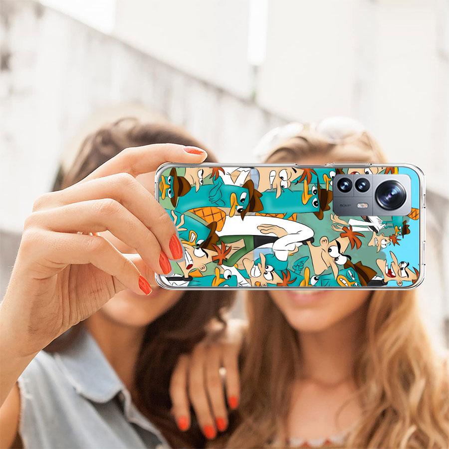 Cartoon Perry The Platypus Phone Case For Redmi Note 13 Pro Plus 14 Pro+ 12S 12 11S 11T 11E 11 10S 10 9S 9 Xiaomi Capa TPU