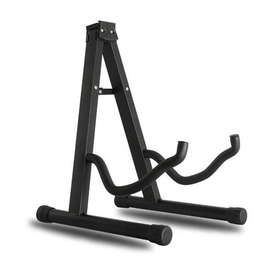 Suport pliabil pentru chitară, de sine stătător, tip A, picioare din silicon antiderapant, braț din burete moale, rezistent la zgârieturi, structură stabilă, acustic, electric