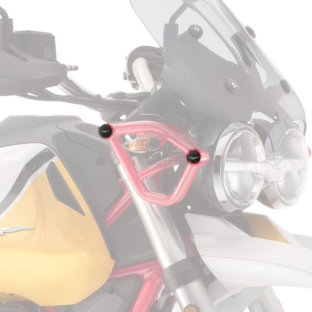 V85TT For MOTO GUZZI V85TT V85tt - Frame Hole Cover Caps Plug Decorative Frame Cap Set fits