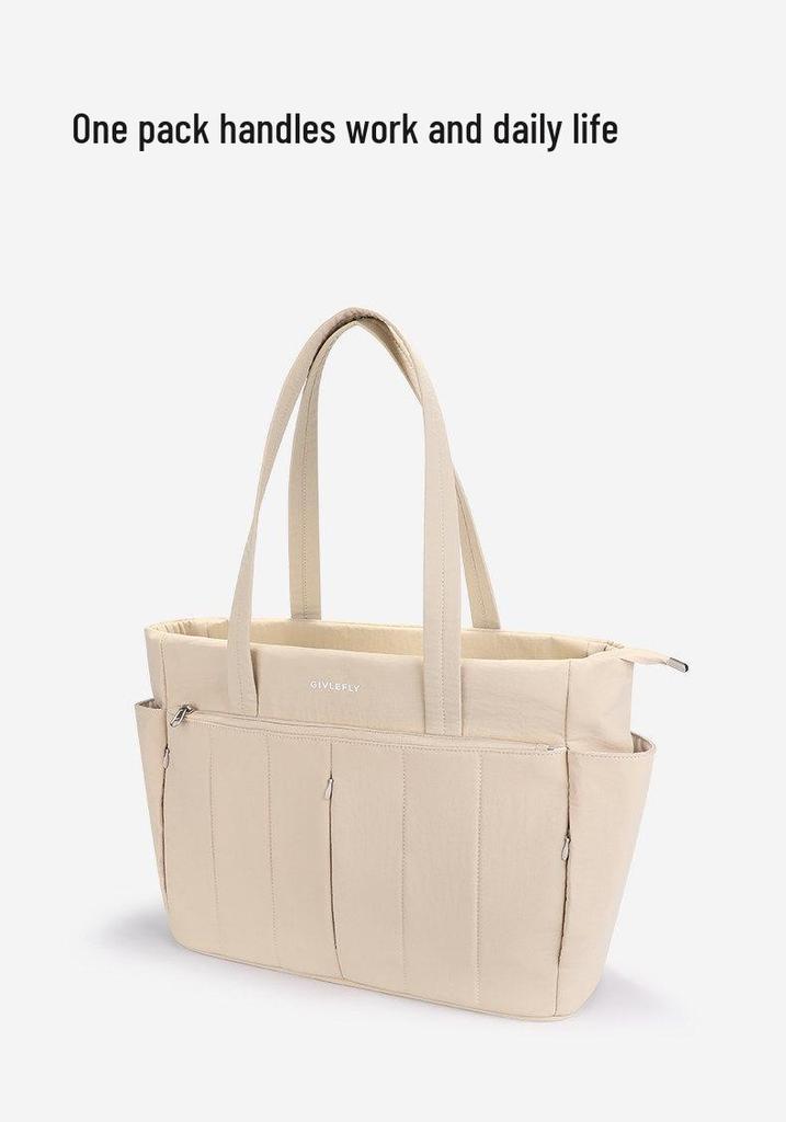 2026 Women's Urban Commute Tote: Large Capacity, Simple, Versatile Japanese-Korean Style Shoulder Bag