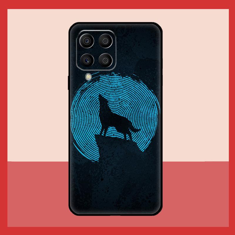 wolf art black Case For Samsung Galaxy M11 M31 M14 M34 M54 M12 M32 M52 M15 M13 M06 M16 M36 M56 M53 M35 M55
