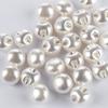 50pcs Round Pearl Button Multi Size Venetian Pearl Button Multipurpose Clothes Button  Scrapbooking