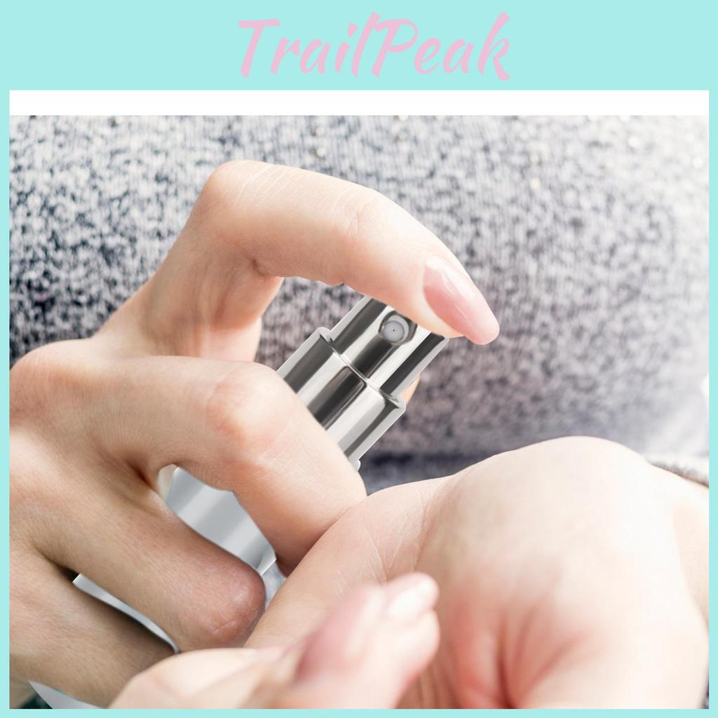 Perfume Refillable 5pcs 10ml Mini Bottle Portable Aluminum Atomizer Perfume Spray Bottle Cosmetic