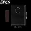 5/1Pcs Magnetic Card Holder Transparent Magnetic Photo Frame Photo Protective Sleeves Home Refrigerator Decoration Supplies