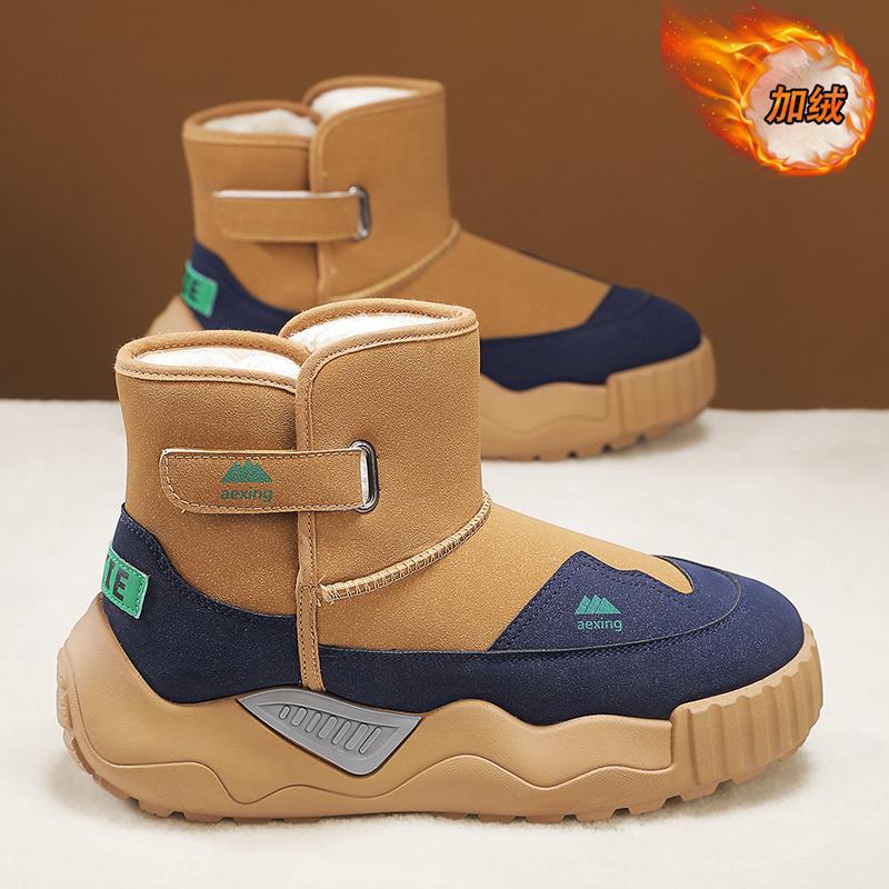 22 winter new high-top snow boots piled and thickened thermal cotton boots outdoor short boots 39
