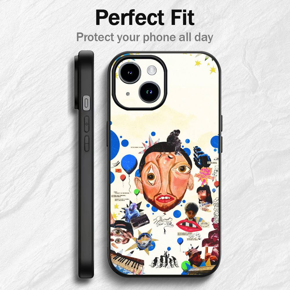 Coole M-mac M-millerS Handyhülle Für iPhone 17 16 15 14 13 12 PRO MAX PLUS Mini TPU Weiche, hautfreundliche Hülle