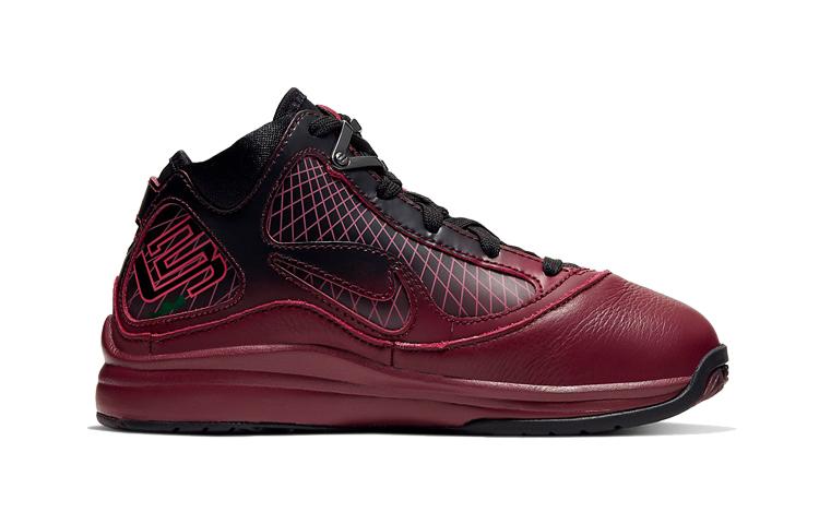 Nike Lebron 7 High top Children's Basketball Shoes Team Red Children Aged 3 7 Years Old CK0718-600