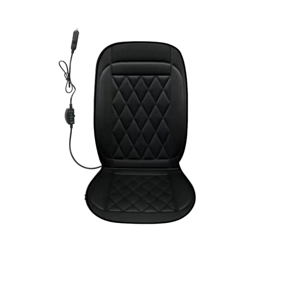 

Winter Headting Car Seat Cushion Car Heated Mat 12V Automotive Vehicle Driver Seat Cover with Heater чёрный