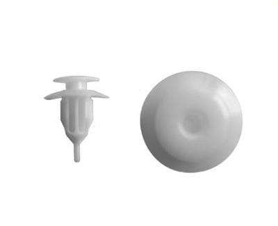 Boston BC5315 Auto Parts Trim Clips, White, 10 Per Bag