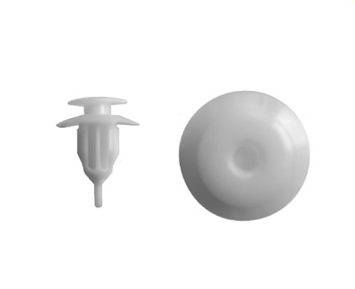 

Boston BC5315 Auto Parts Trim Clips, White, 10 per Bag φ17.7mm белый