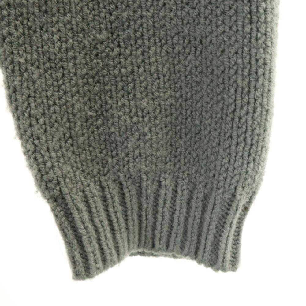 ARMANI JEANS wool blend Long sleeve Loop shawl collar knit cardigan 4 Women Used