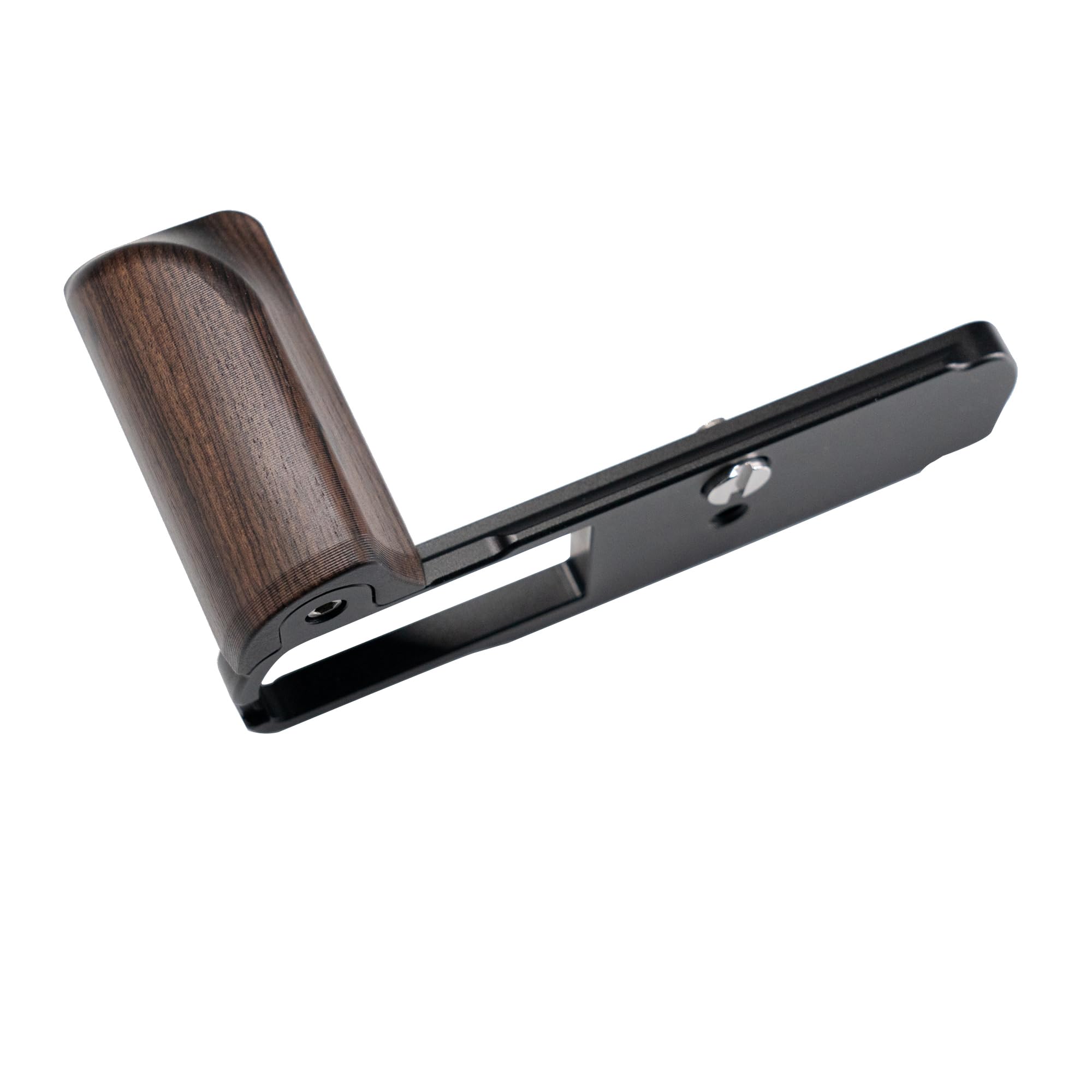 

SIUTATDSH Camera Grip for Panasonic Lumix S9 Quick Release Solid Wood Arca Tripod Mountable Cameras, L-Shaped Plate, Handle, Standard, (Ebony