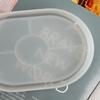 Agate Tray Silicone Molds Epoxy Resin Casting Molds for Jewelry Plate Rolling Tray Soap Dish Making Oval Rectangular
