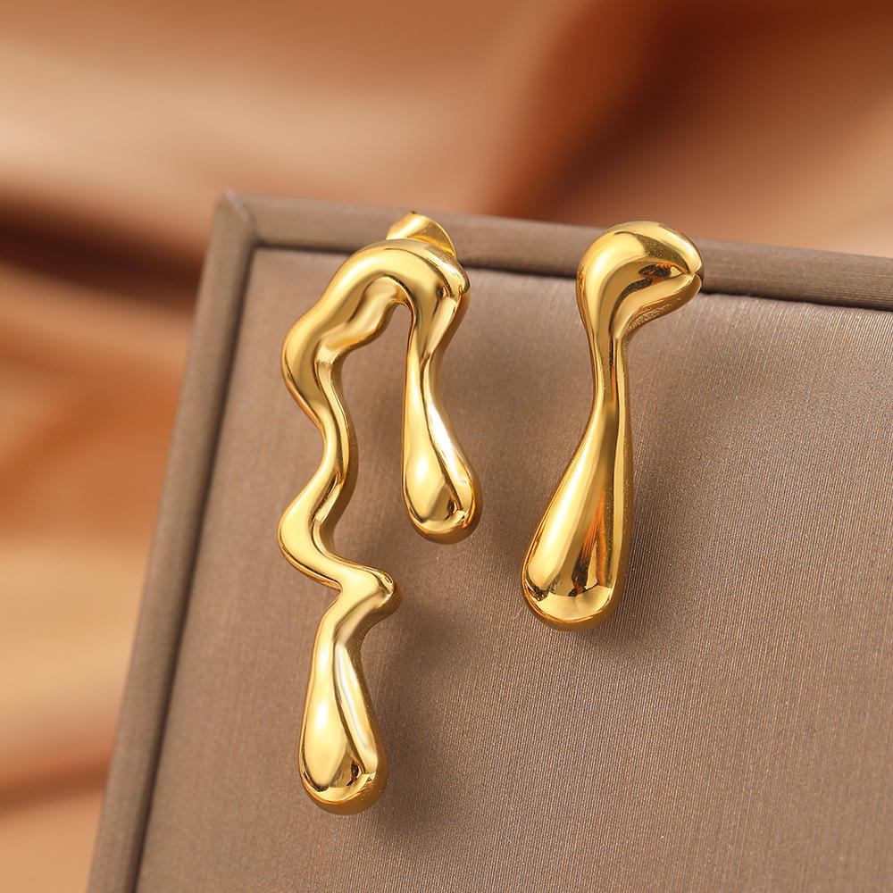 

Fashionable, Minimalist, Niche, Light Luxury Design, Geometric Earrings, Exaggerated Temperament, Personality, Trendy Accessories for Women