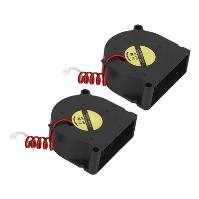 2PCS 24V Cooling Fans 5020 Double Ball Bearing Heat Sink Fan for SV08 3D Printer 10000RPM High
