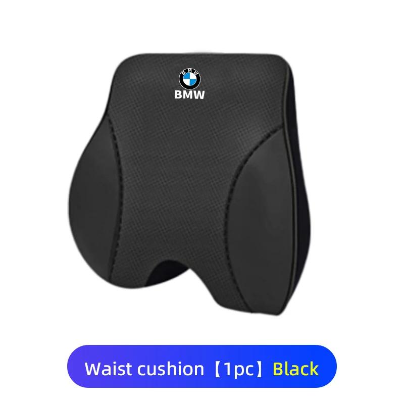 LJFJN1 Car Sticker Car Lumbar Support Headrest Waist Neck Pillow Auto Seatrest Cushion For BMW 1 3 5 Series X1 X4 X5 X7 G20 G38 F20 F39