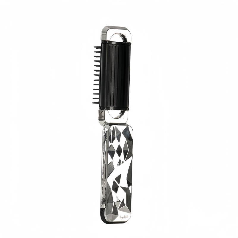 High Cranial Hair Fluffy Air Cushion Comb, Foldable with Small Mirror, Portable for Travel and Daily Commuting