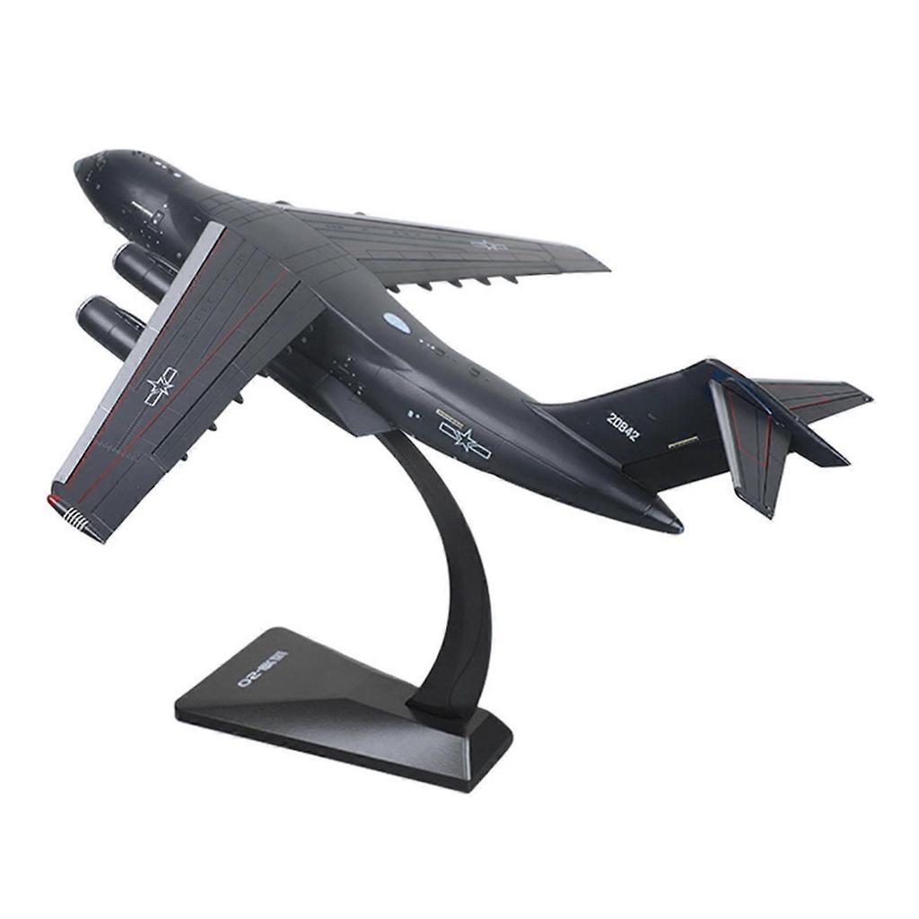 Diecast Model Aircraft Toy Y-20 1/144 for Boys Birthday Gift Room Decoration