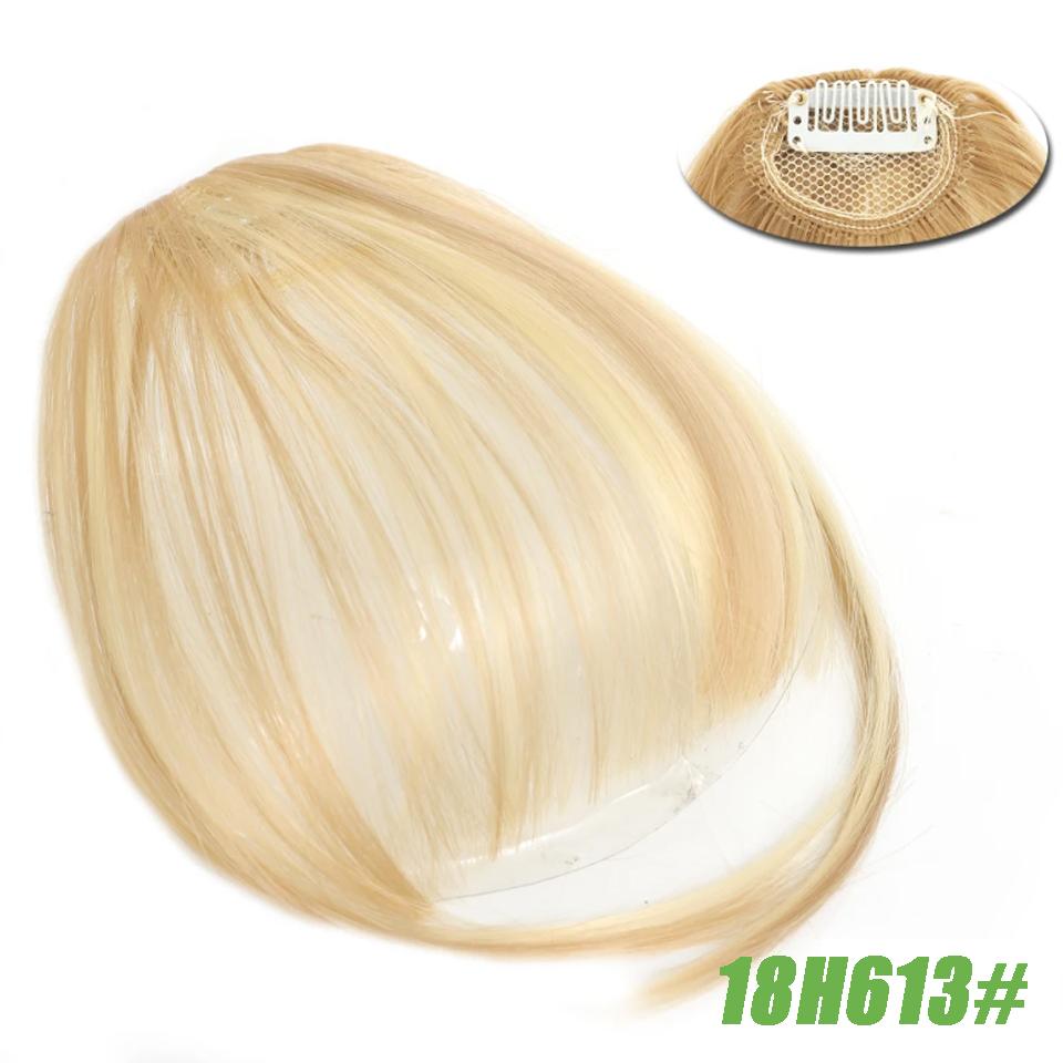 

WTB Bangs Синтетический парик с бакенбардами Женский высокотемпературный химический микроволоконный бакенбарды Многоцветный воздушный парик с челкой 16CM