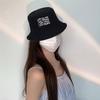 Embroidery Bucket Hat for Adult Outdoor Breathable Summer Spring Fisherman Hat
