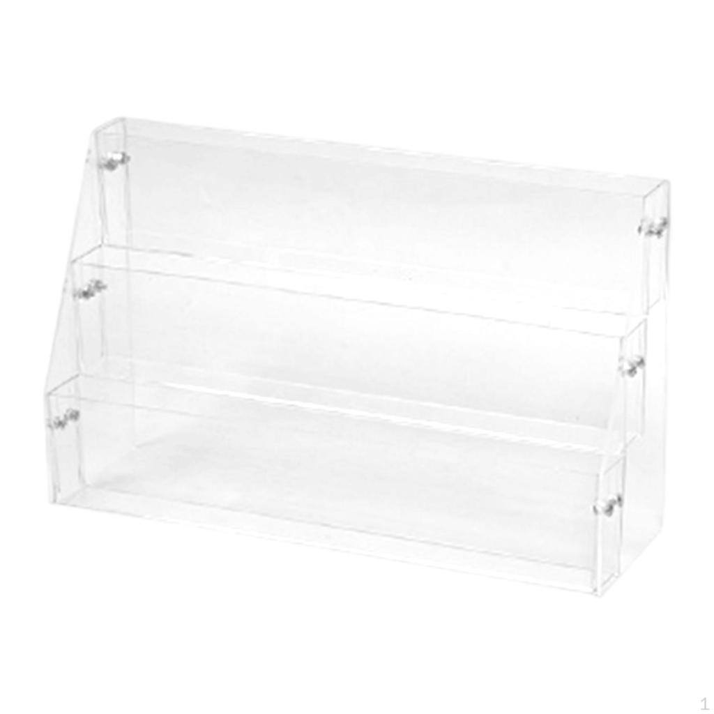 Acryl -riser Display Cupcake Stand Multi -Use Space -Par -Display -Organizer for Badges