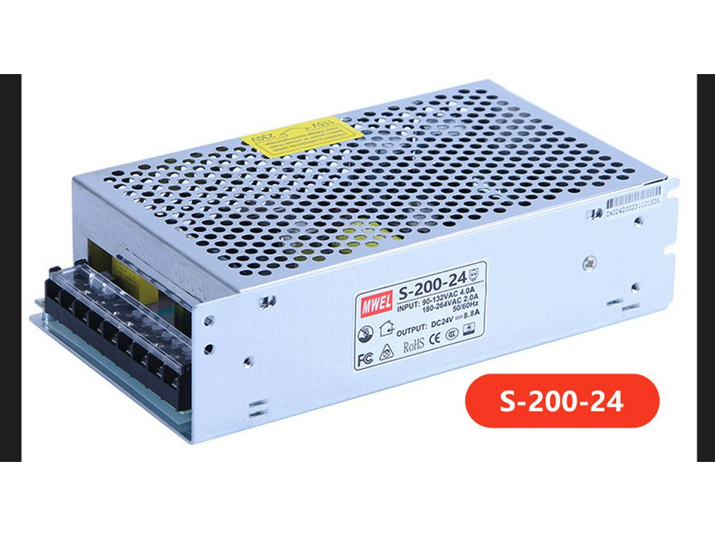 Mingwei 12V/24V/36V/48V Switching Power Supply Box: 220V To DC Transformer Module, 5A/10A/20A