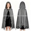 Halloween Hooded Cloak Zombie Witch Mist Devil Costume Men Women Kids Cosplay