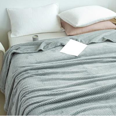 Cobertor Refrescante Lã de Leite Jacquard Xadrez Cobertor Frio de Verão Solteiro para Sesta para Sofá Cama