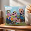 Cartoon CClarence fun  Cushion Cover Pillow Cover Decor Pillowcase Printed Cushion Case for Couch